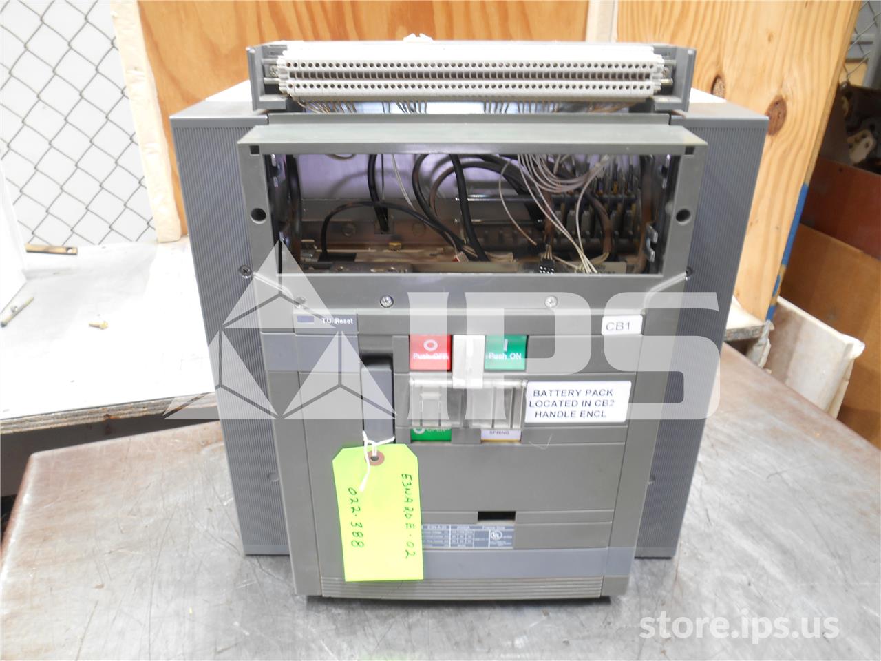 2000A ABB SACE EMAX E3N EO/BI  PARTS UNIT
